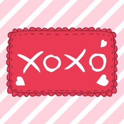 xoxo - I Love You Stickers