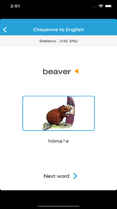 Cheyenne Vocab Builder screenshot 3