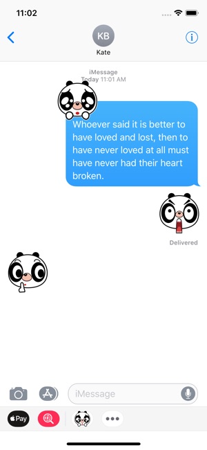 Lovely panda - Fx Sticker(圖1)-速報App