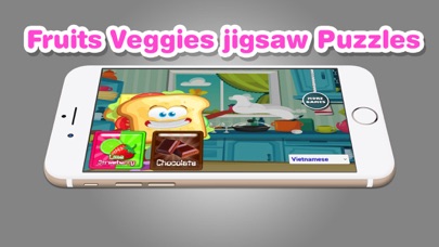 How to cancel & delete Fruits Veggies jigsaw Puzzles from iphone & ipad 1