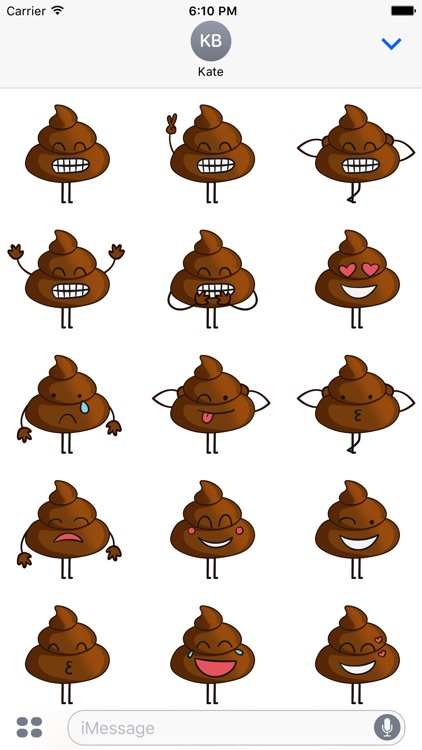 Poo! Stickers