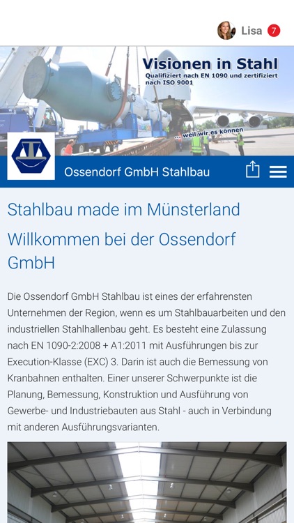 Ossendorf GmbH Stahlbau