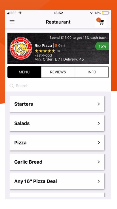 RioPizza Sunderland screenshot 2