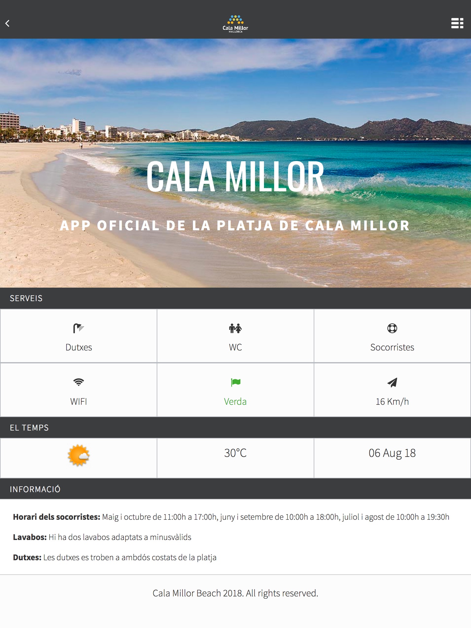 Cala Millor Beach screenshot 2