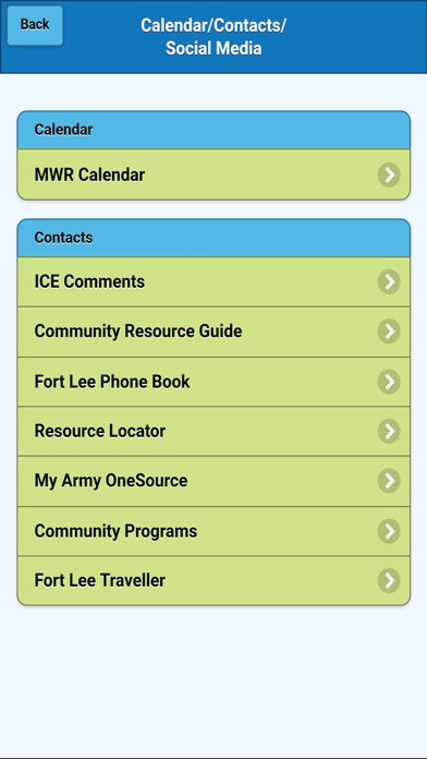Fort Lee ACS screenshot 2