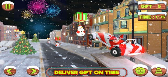 Xmas Santa Car Gift Delivery(圖1)-速報App