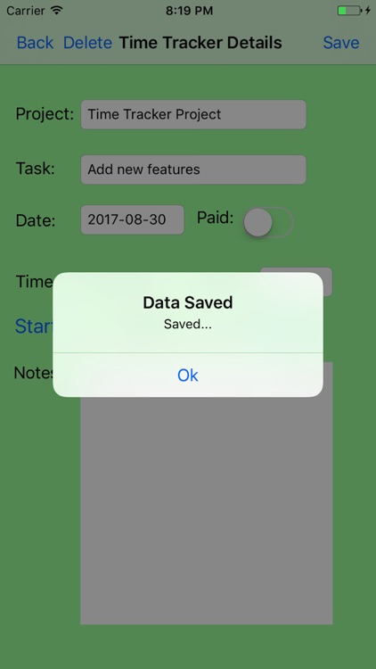 Task Manager Time Tracker