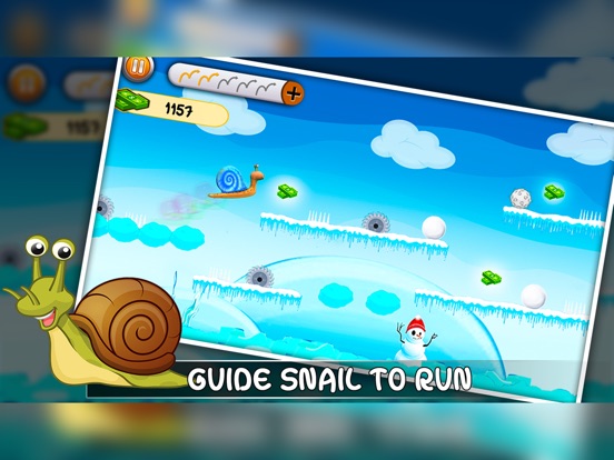 улитка боб Бег для iPad