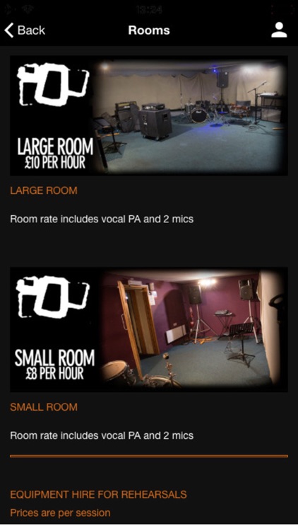 The Rehearsal Rooms