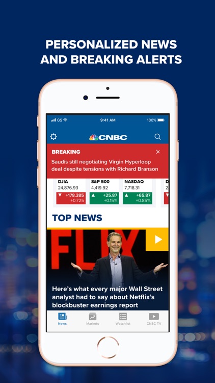 CNBC: Breaking Business News screenshot-0