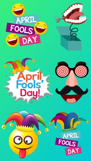 April Fools' Day Fun Stickers(圖1)-速報App