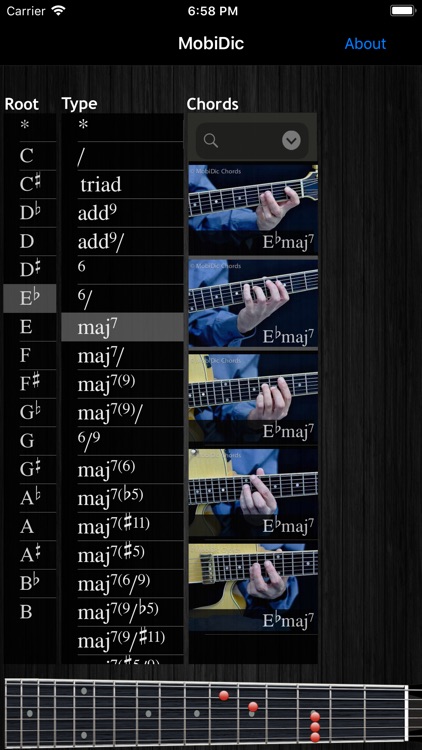 chord dictionary guitar software