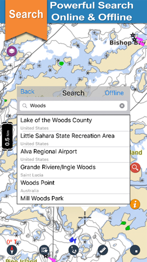 Lake Of the Woods gps offline chart for boaters(圖3)-速報App