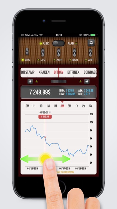 Bitcoin Monitor Tricker screenshot 2