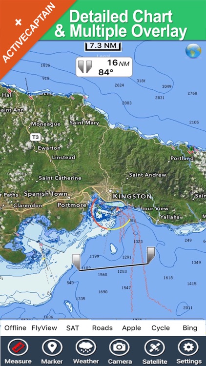 Jamaica - GPS Map Navigator