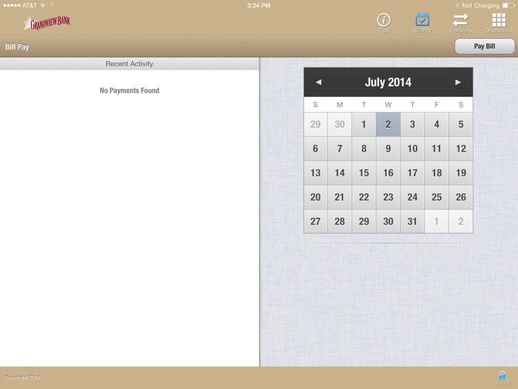 Grandview Bank for iPad screenshot-4