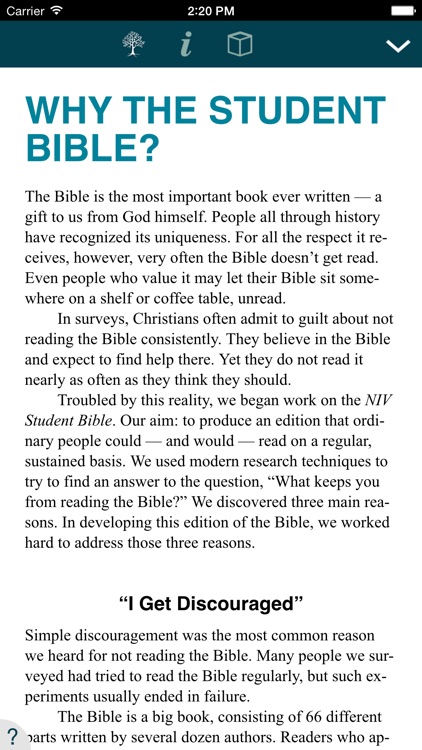 NIV Student Bible