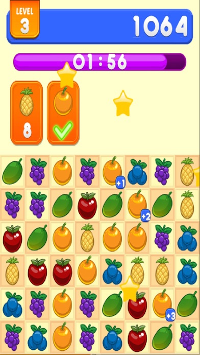 Match 3 Puzzle - Fruity Pops screenshot 3
