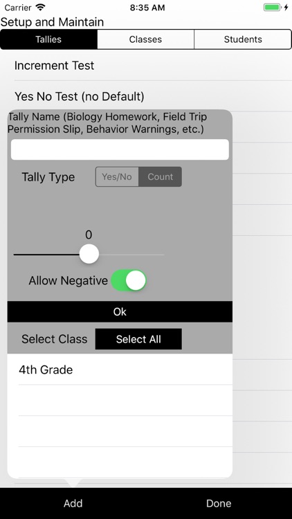 Teacher's Tally Tracker screenshot-3