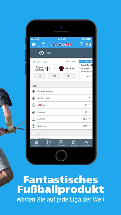 Sportingbet Sportwetten