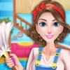 Princess Home Cleaning & Decoration Game