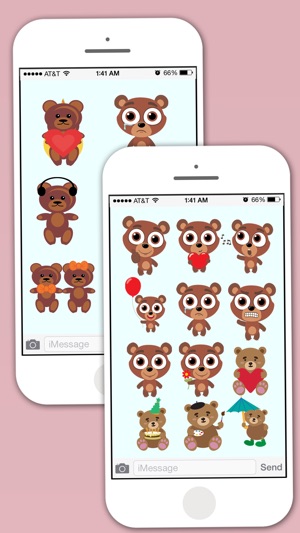 Teddy Sticker for iMessage(圖2)-速報App