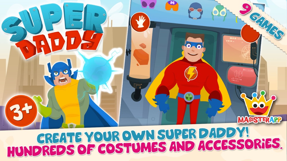 Super Daddy – Dress Up a Hero
