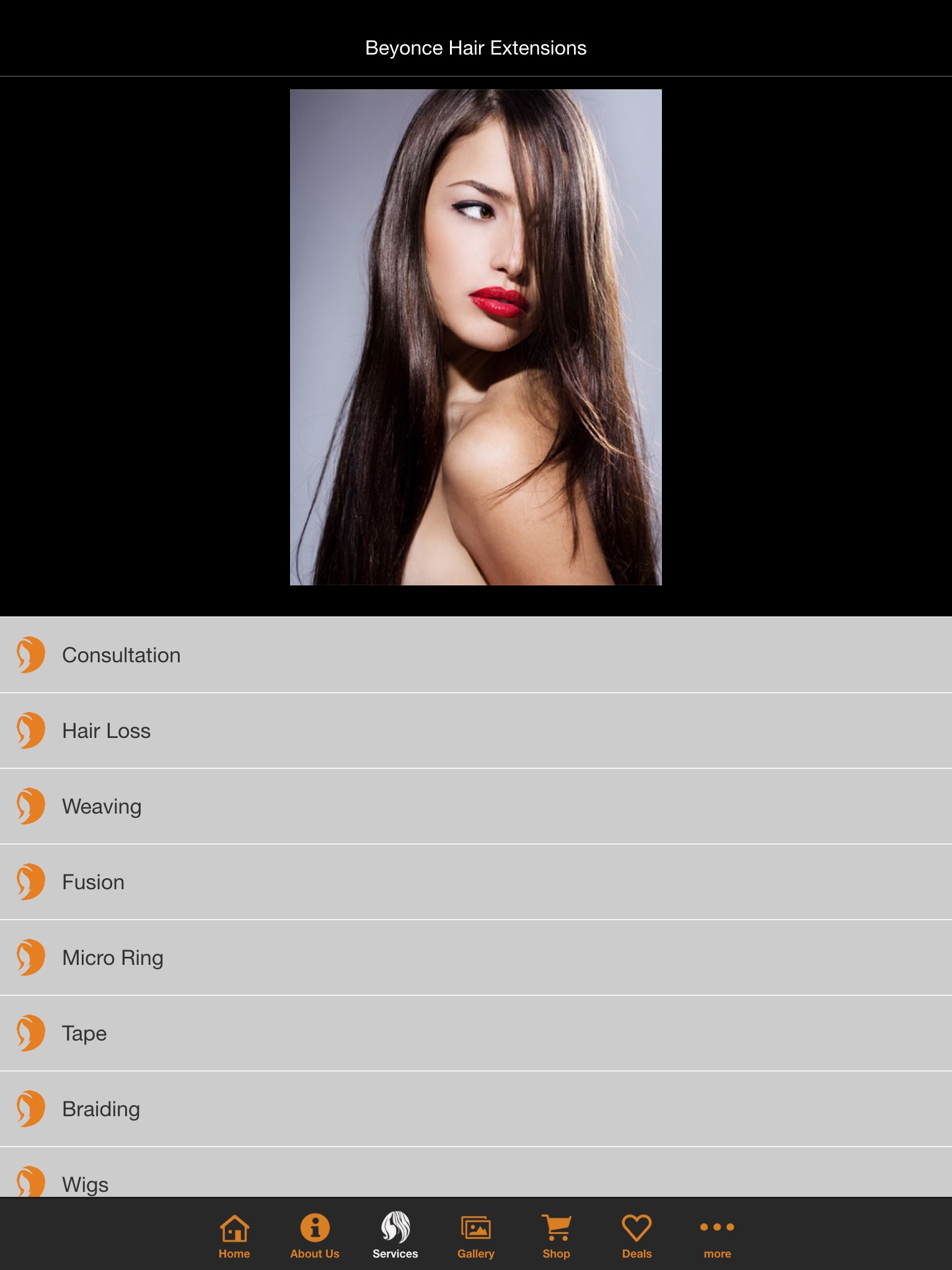 Beyonce Hair Extensions screenshot 2
