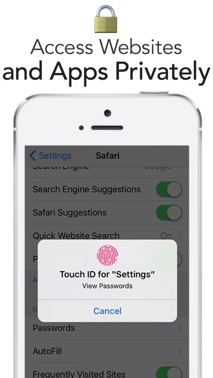 VPN App:Security @ Fingerprint