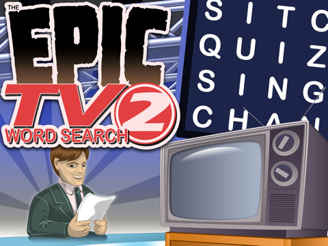 Epic TV Word Search 2 - huge television wordsearch - náhled
