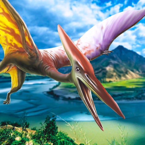 Flying Pterodactyl Simulator Icon