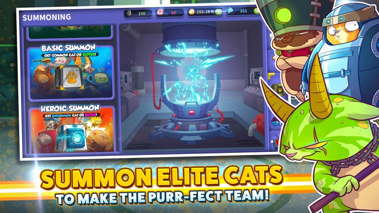 Tap Cats: Idle Warfare