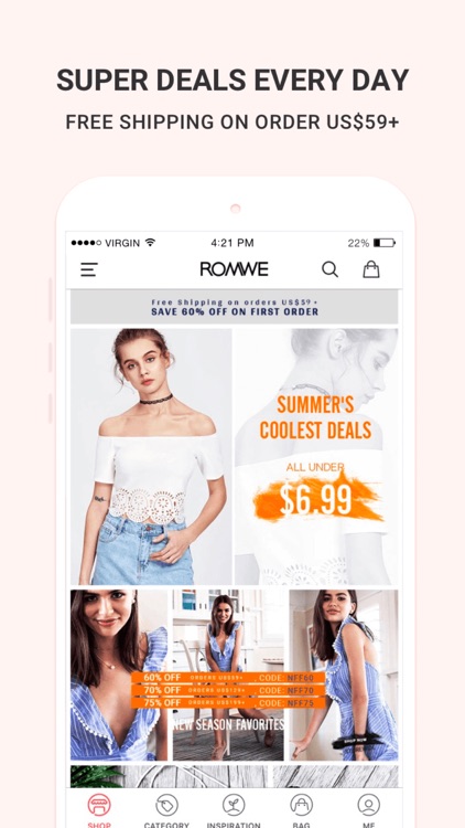 Romwe shopping- Fashion Clothing for women