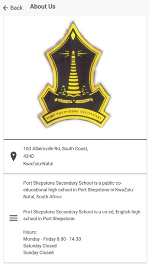 Port Shepstone Secondary School(圖2)-速報App