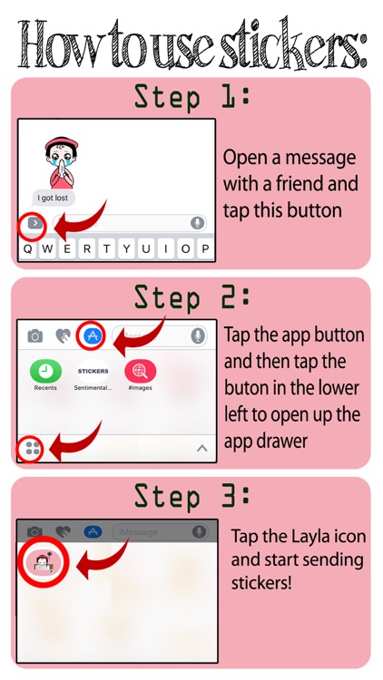 Layla - Cute Girl Emoji GIFs