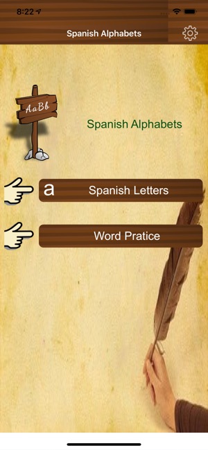 Spanish Alphabets Writing(圖1)-速報App