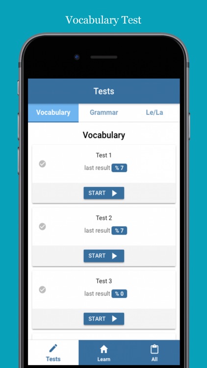 French language Test