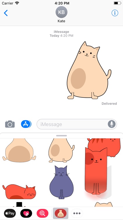 MeowMeowFacts Cat Stickers screenshot-4