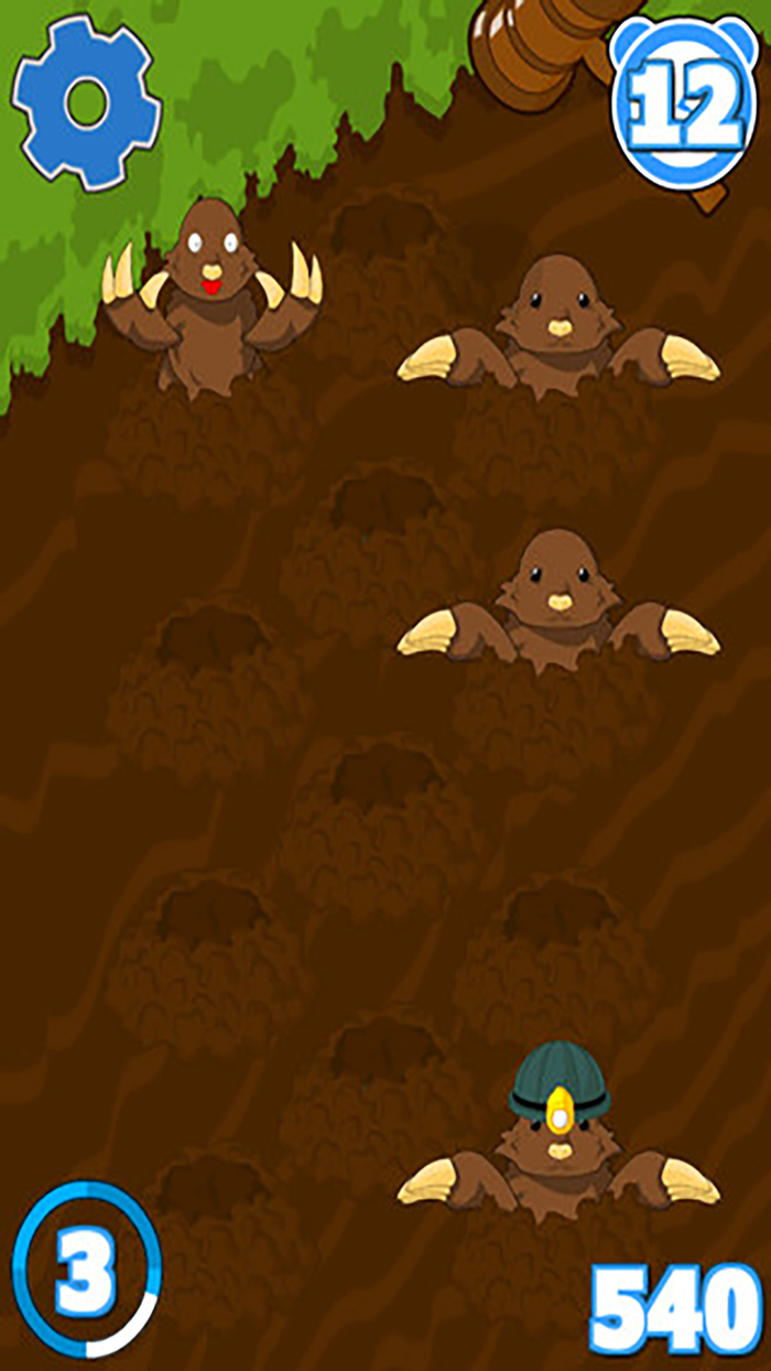 宝宝打地鼠游戏-好玩的儿童益智游戏