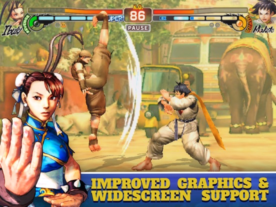 Street Fighter IV CE для iPad