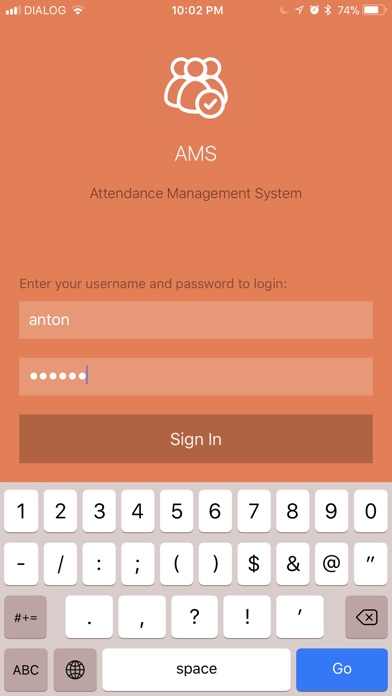 Attendance Management System screenshot 2