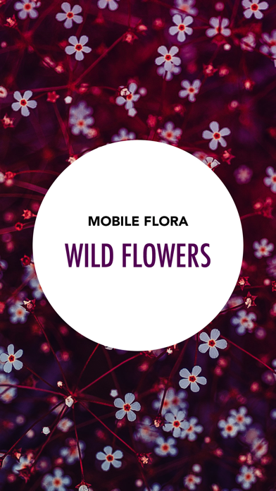 Mobile Flora - Wild Flowers Screenshot 1