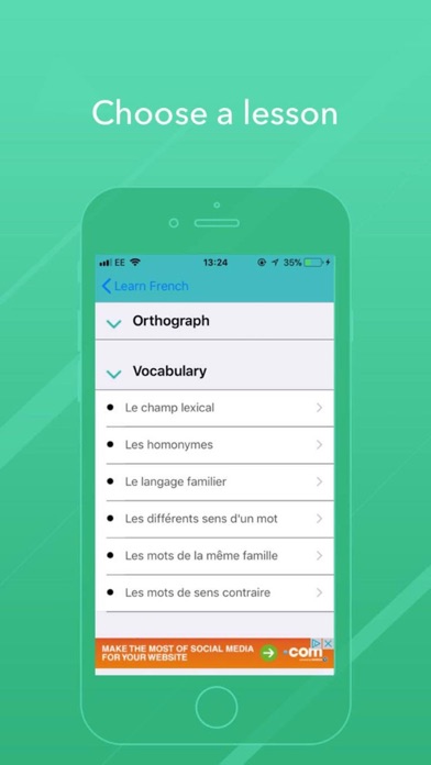 Learn French - French Courses screenshot 2