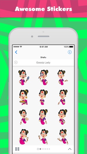 Gossip Lady stickers by Shallu(圖1)-速報App