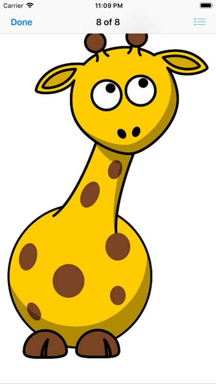 Silly Giraffe Sticker Pack screenshot-9
