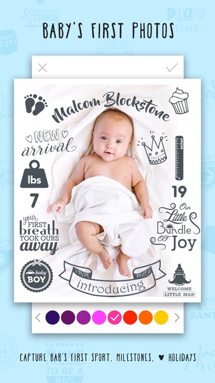 Giggly- baby tracker pics app