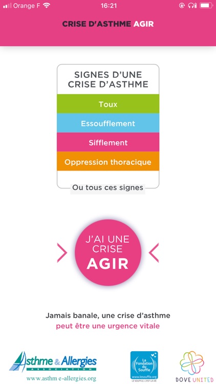 Crise d'Asthme - Agir screenshot-3