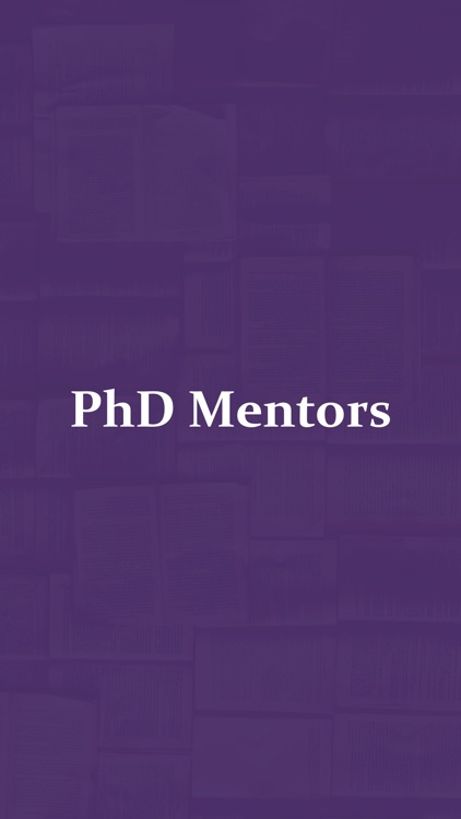 PhD Mentors