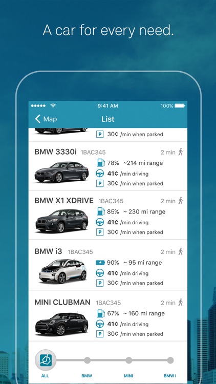 ReachNow Car Sharing by BMW screenshot-3