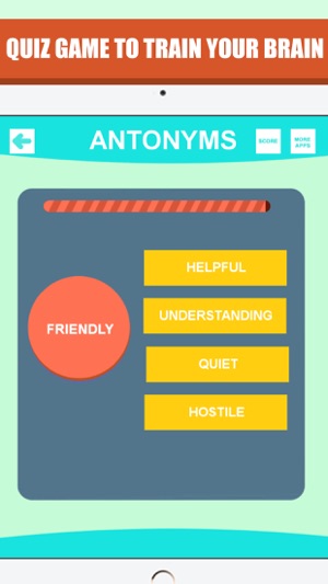 Synonyms & Antonyms Word Quiz(圖2)-速報App